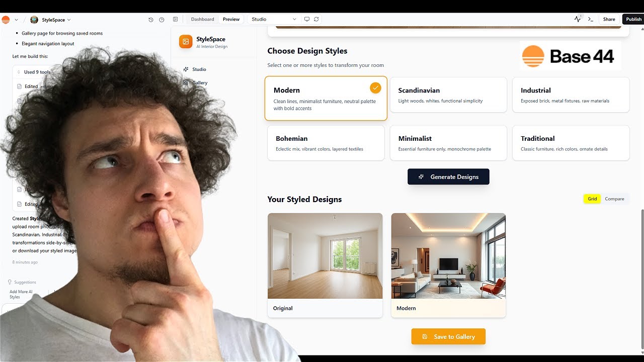 Base44 im Test: App bauen mit KI in Minuten?
