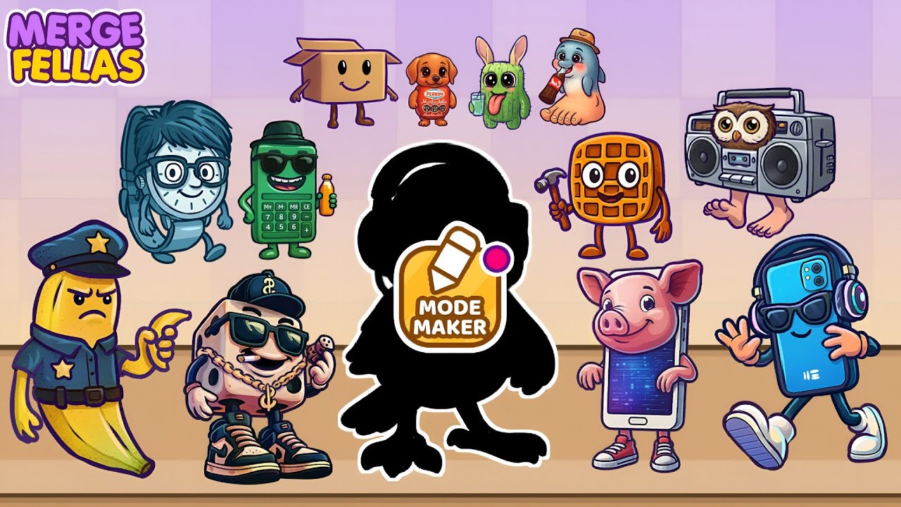 Merge Fellas Italian Brainrot 30 Maker Mode 3 | NEW MODE – Reaching Max Level