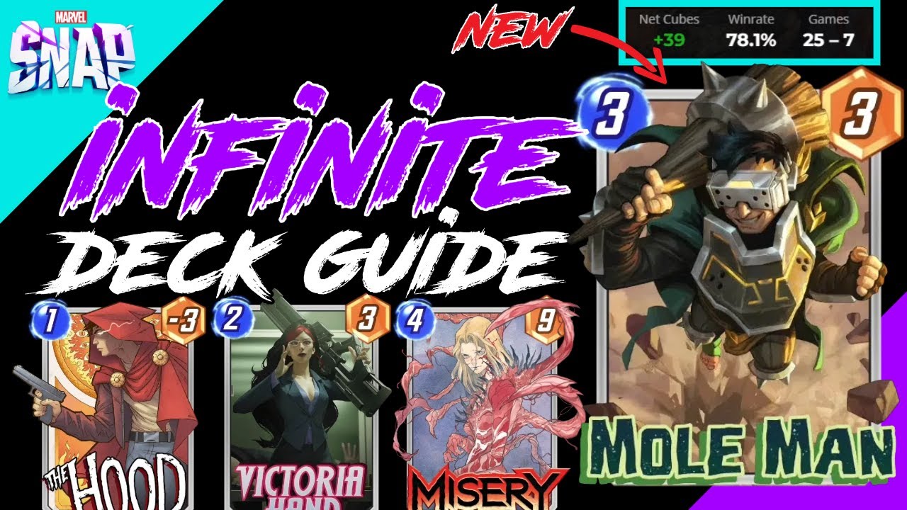 I Reached Infinite with MOLE MAN. Seriously.