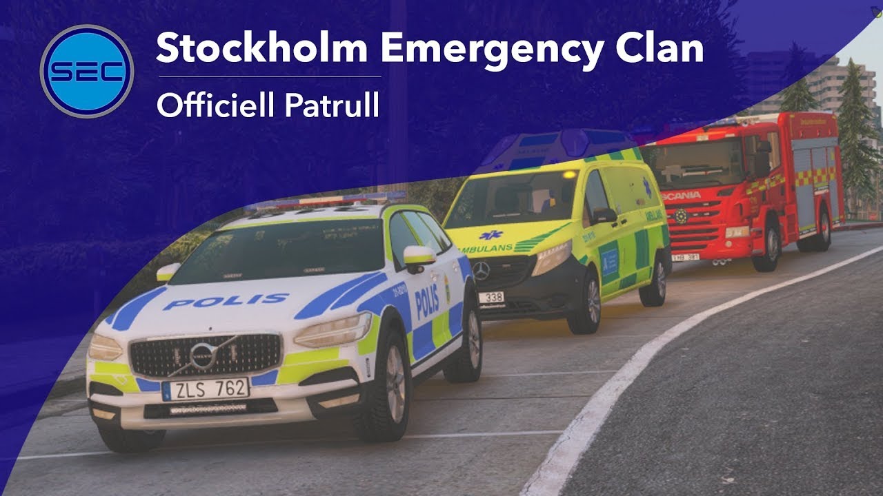 Stockholm Emergency Clan | Officiell Patrull 16/2-2020 | Överfallslarm med skottlossning
