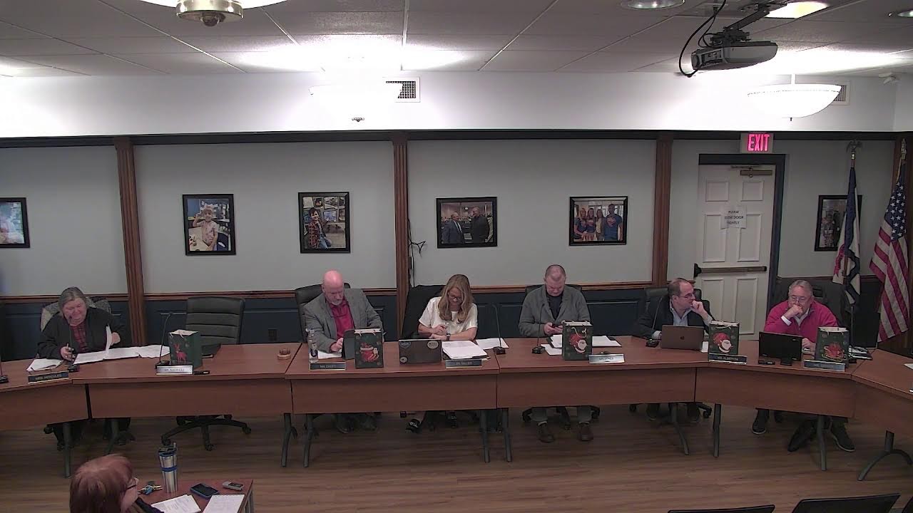 Ohio County Board of Education Regular Meeting, December 22, 2025