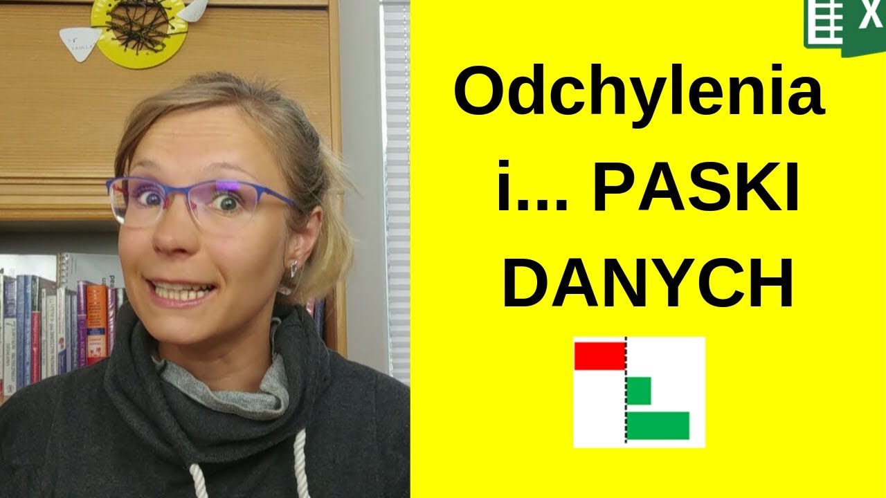 Excel: Odchylenia od planu - paski danych