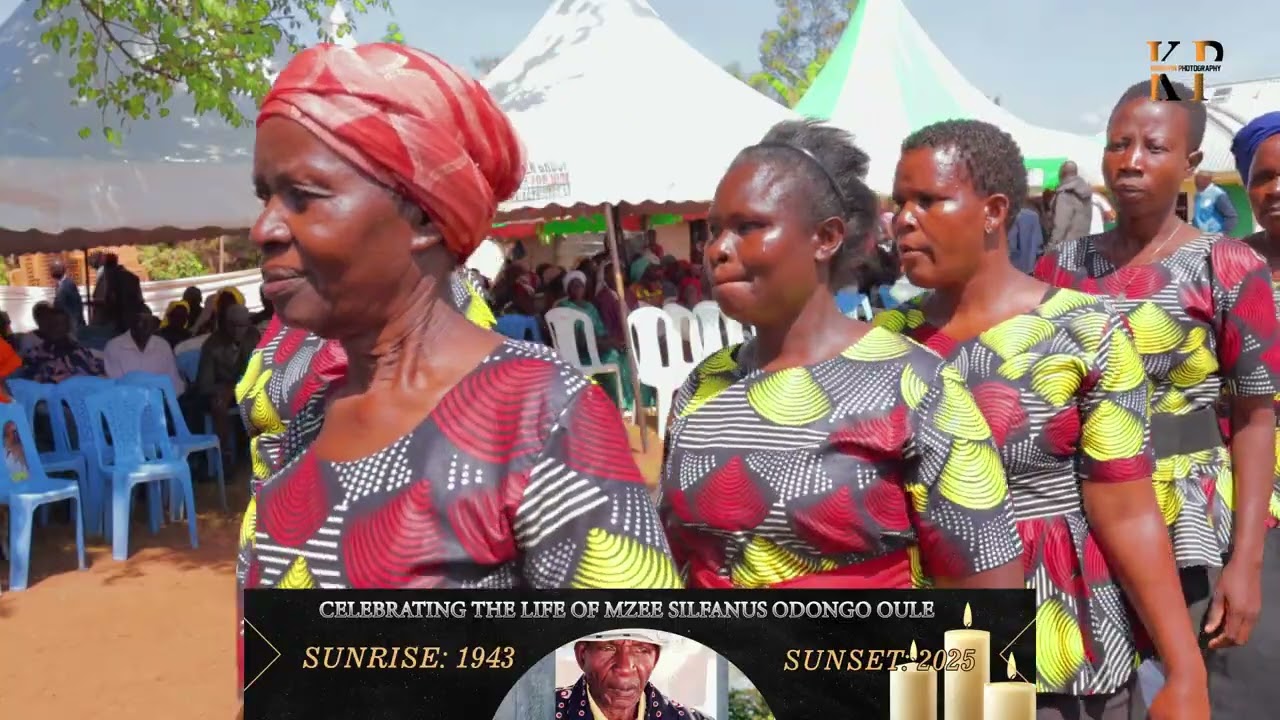 CELEBRATING LIFE OF MZEE SILFANUS ODONGO OULE.     SUNERISE 1943 ..SUNSET ON 2025