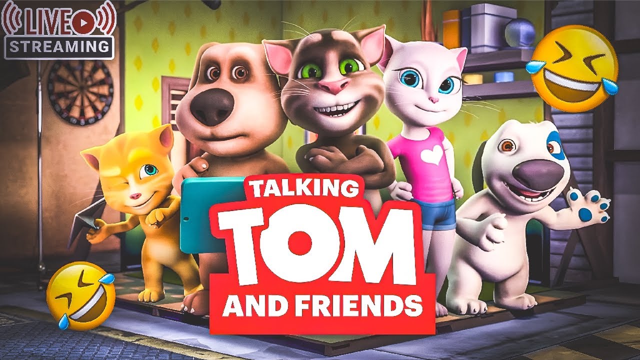 Talking Tom & Friends 🐱 LIVE STREAM | Non-Stop Fun & Masti 🎉