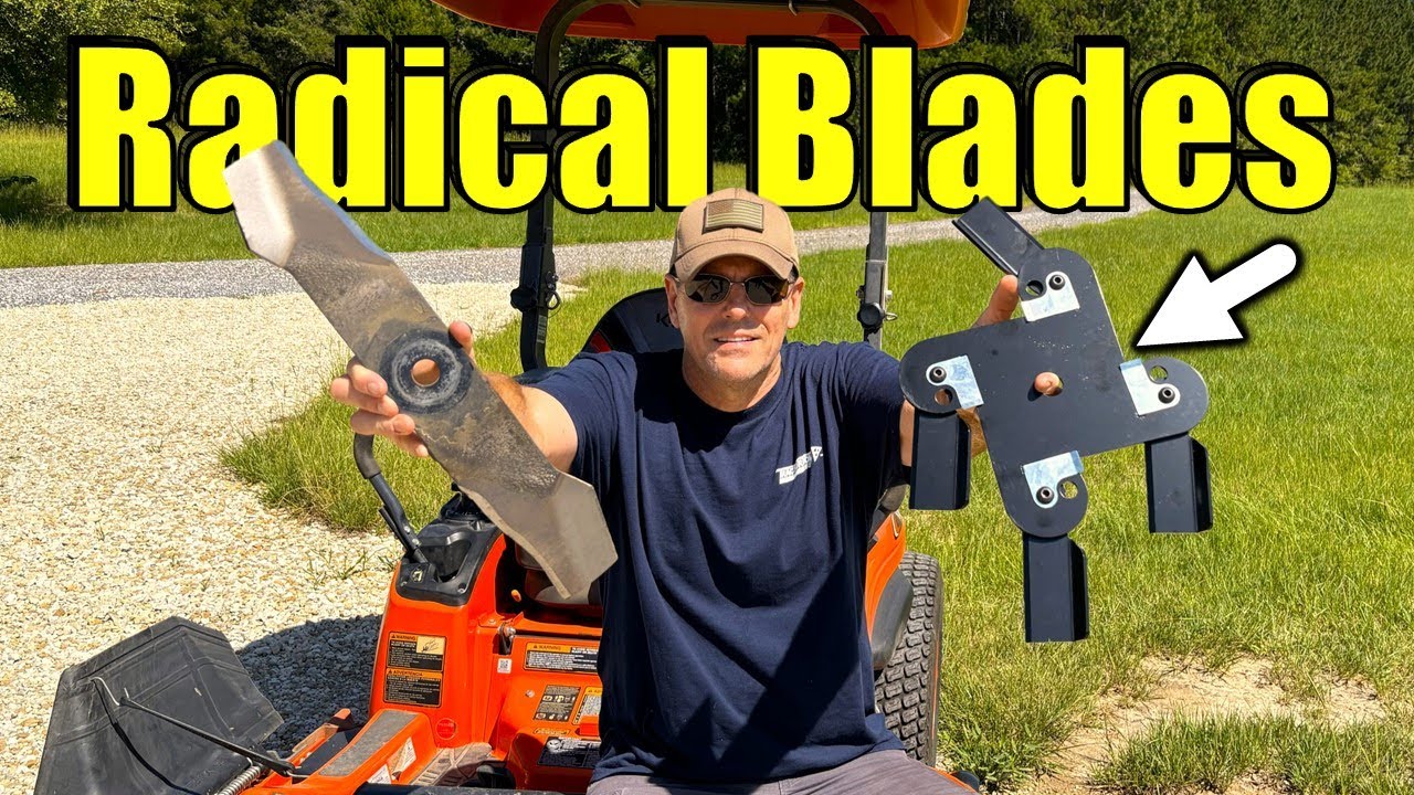 Как режут эти уникальные лезвия для газонокосилок? | Cutlass Blades