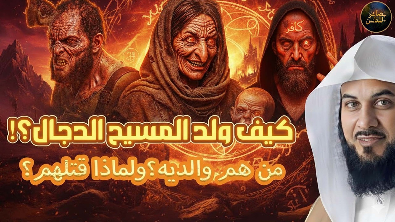 العريفي: كيف وُلد المسيح الدجال؟ ومن والداه وماذا حدث ليلة ميلاده ومتى سيظهر؟!