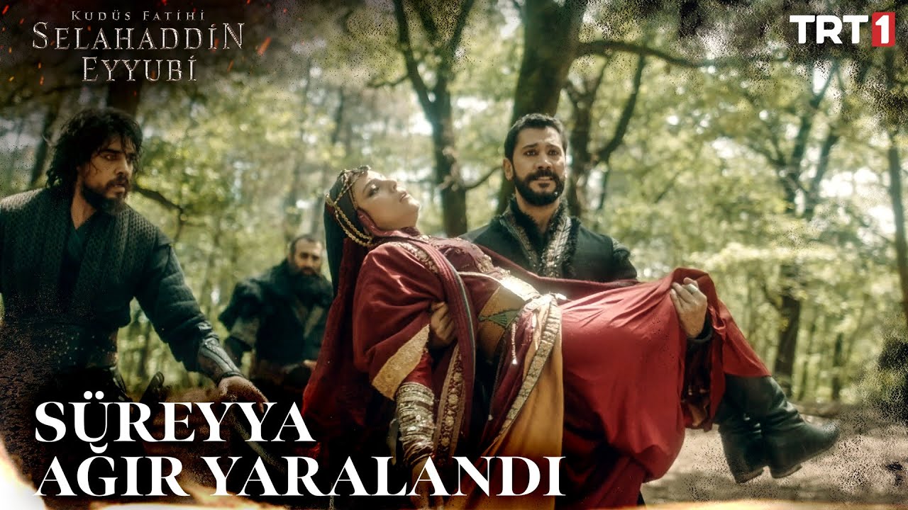 Süreyya, Beyleri Kurtarmak İsterken Yaralandı - Kudüs Fatihi Selahaddin Eyyubi 25. Bölüm @trt1