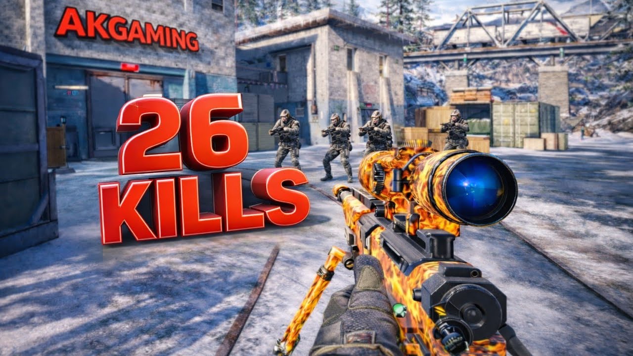 Sniper + Spear Massacre 😈 | 26 Kills | COD Mobile Gameplay || insane kiling gameplay 🔥#gaming #codm 
