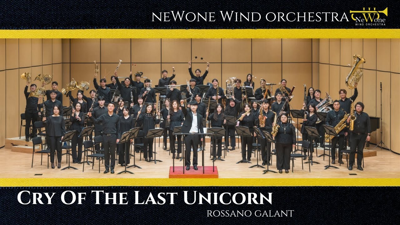 Cry of the Last Unicorn - Rossano Galante : 뉴원윈드오케스트라