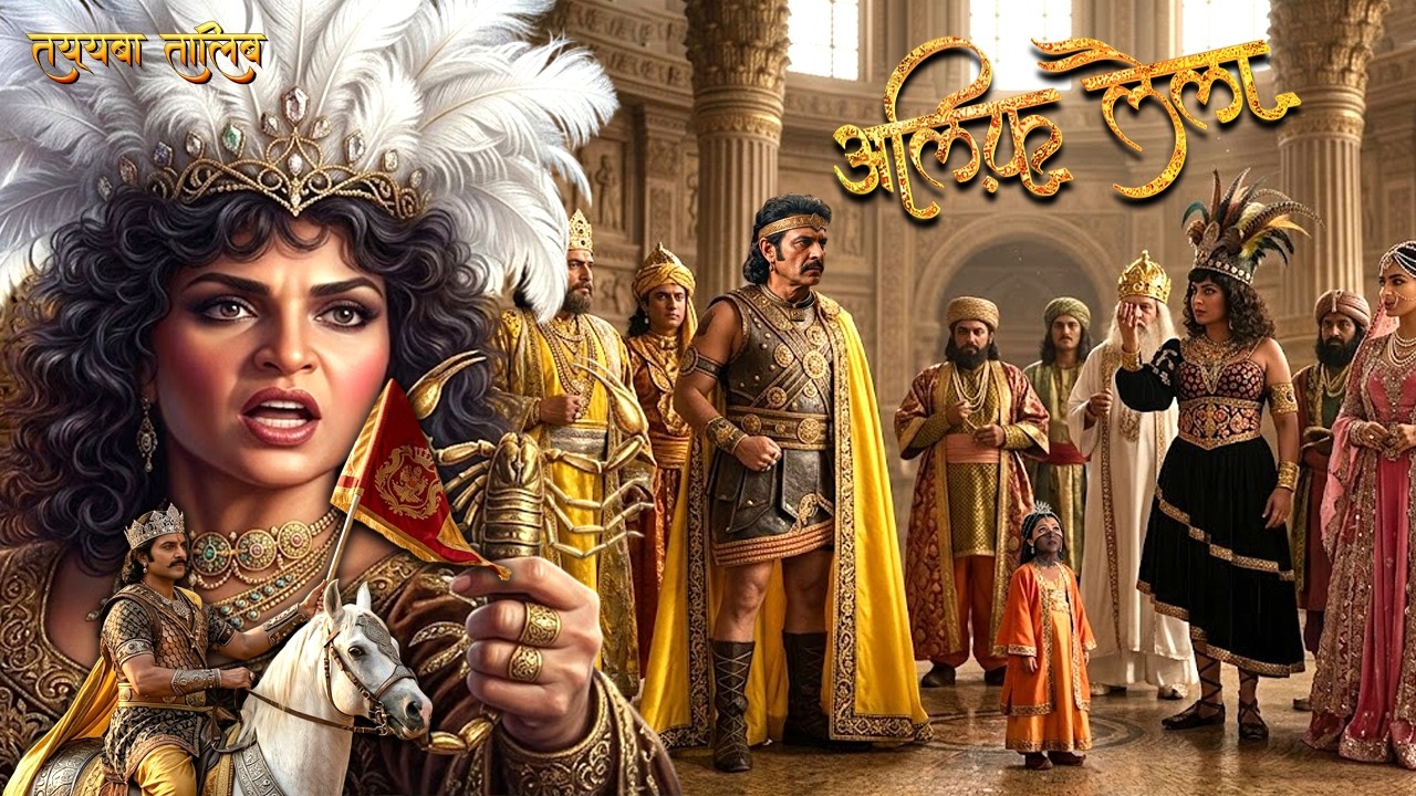 जादूगरनी हमीरा जो सजा देनी है मुझे दे, मेरी तय्यबा को छोड़ दे! | Talib Story | Alif Laila Ep 108