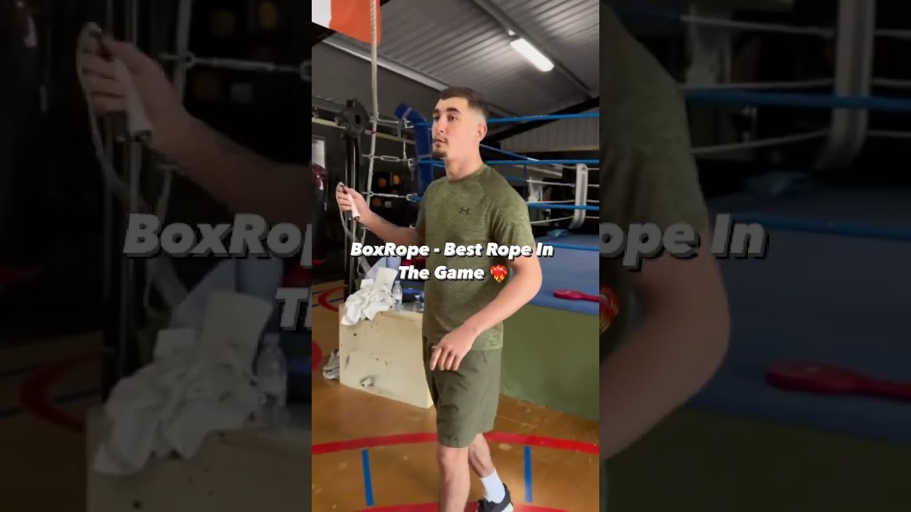 BoxRope, A Jump Rope made for Boxing. 