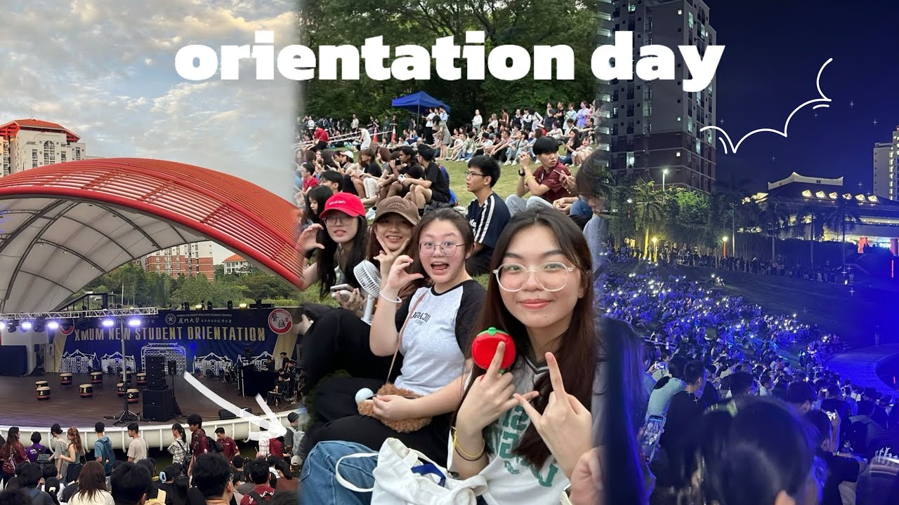 orientation day in xmum 🏫✨