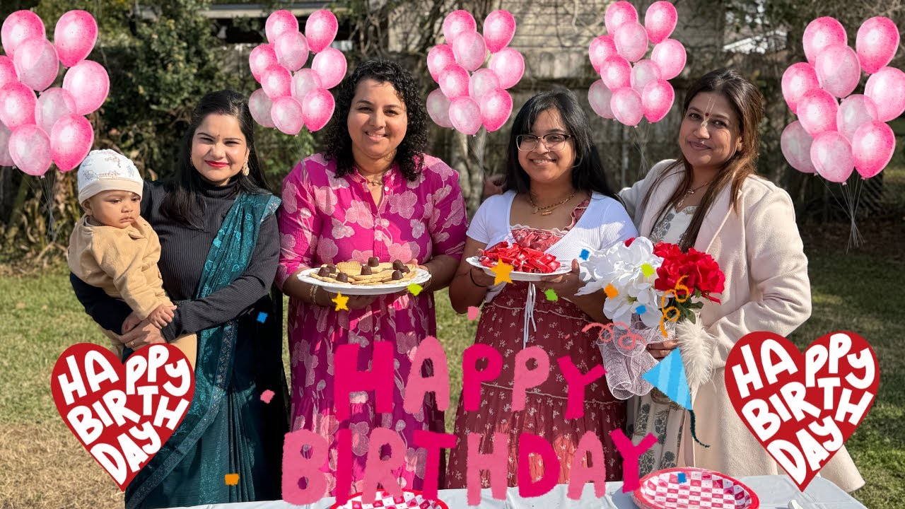 She Had NO Idea! 🎉 We Threw a Surprise Birthday in the USA 🇺🇸 | Indian Family Vlog