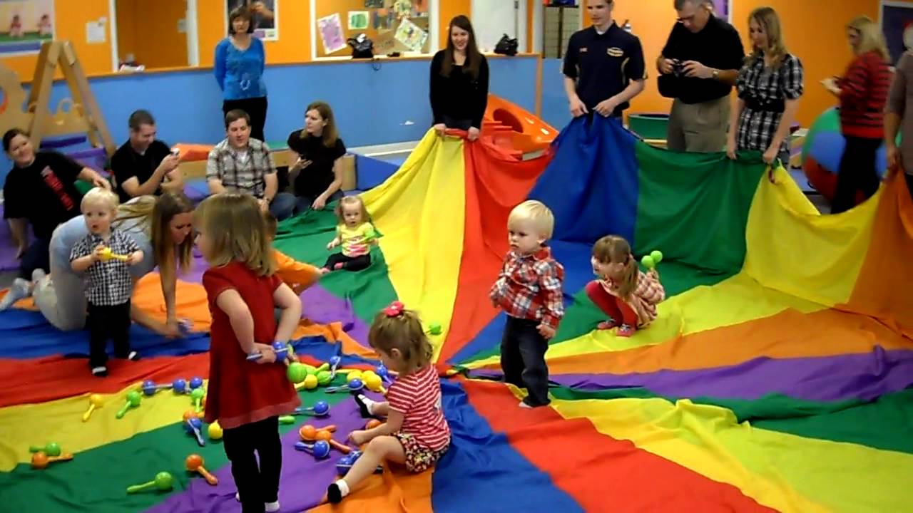 Gymboree Parachute - 2nd Birthday Party