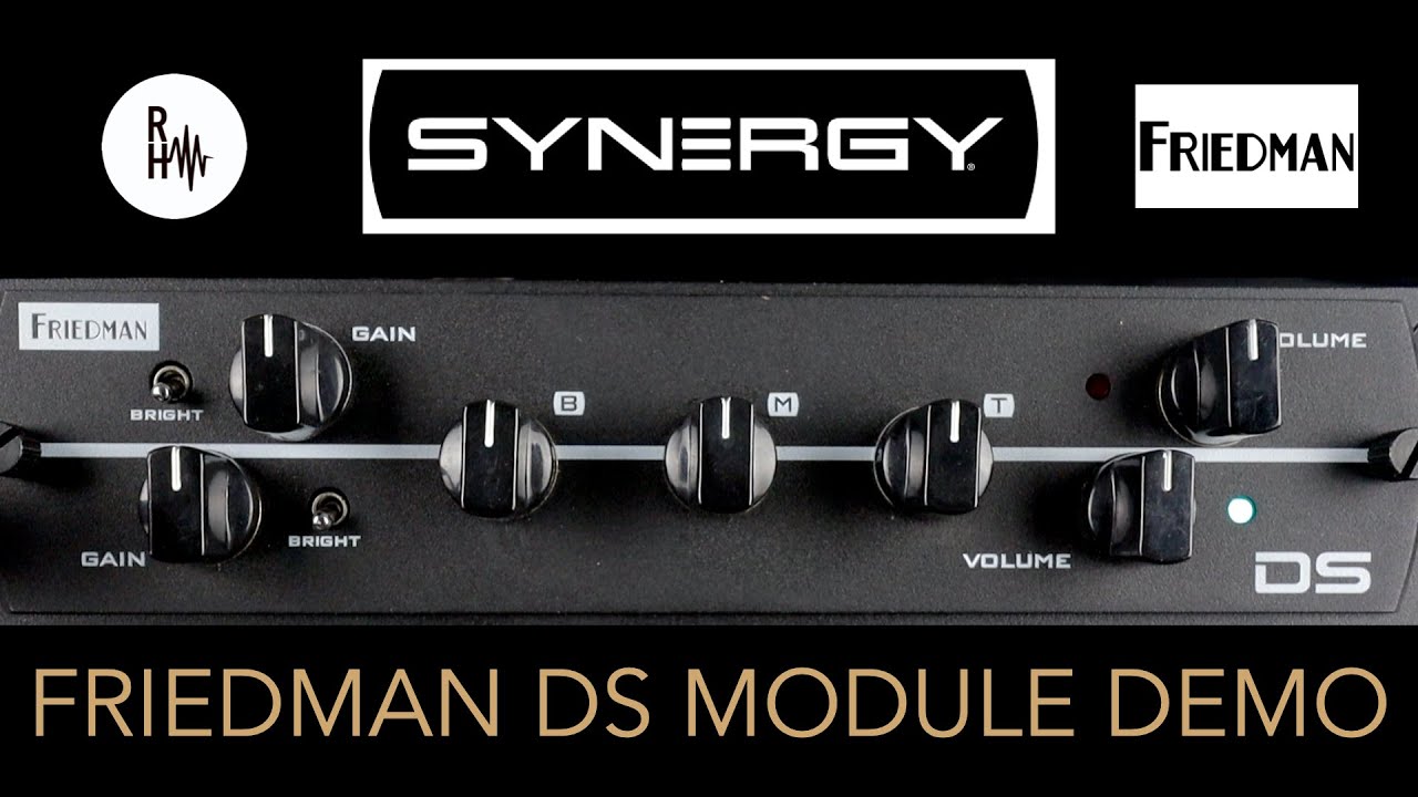 Synergy Friedman DS Module Demo