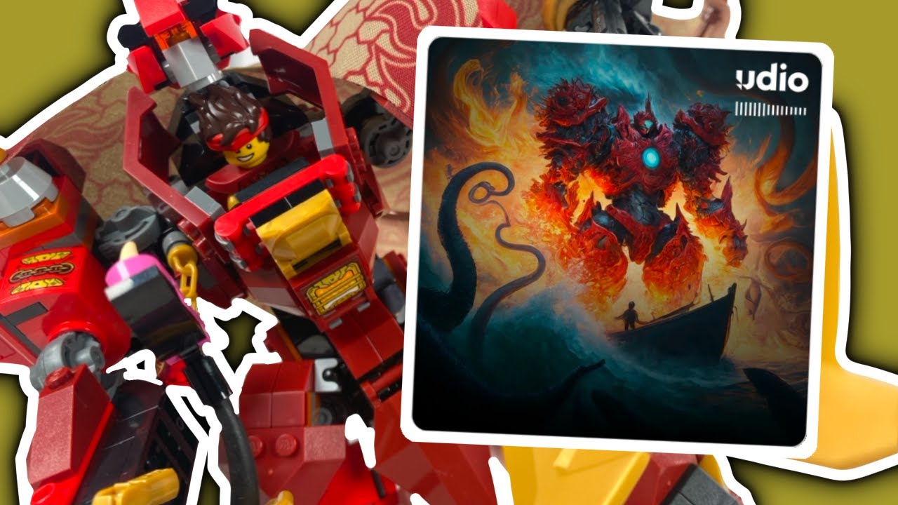 ♬ LEGO NINJAGO Огненный Рыцарь Механик 71846 Таймлапс