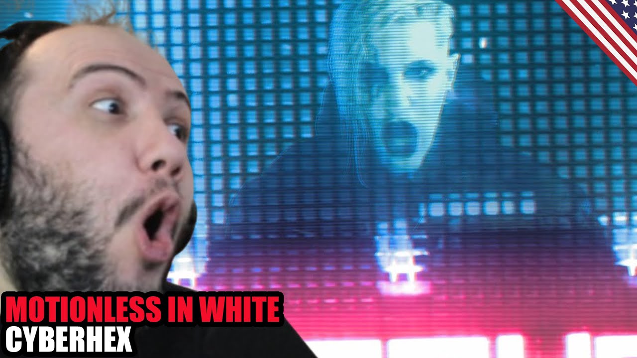 🇺🇸 Motionless In White - Cyberhex (Official Visualizer Video) | TEACHER PAUL REACTS