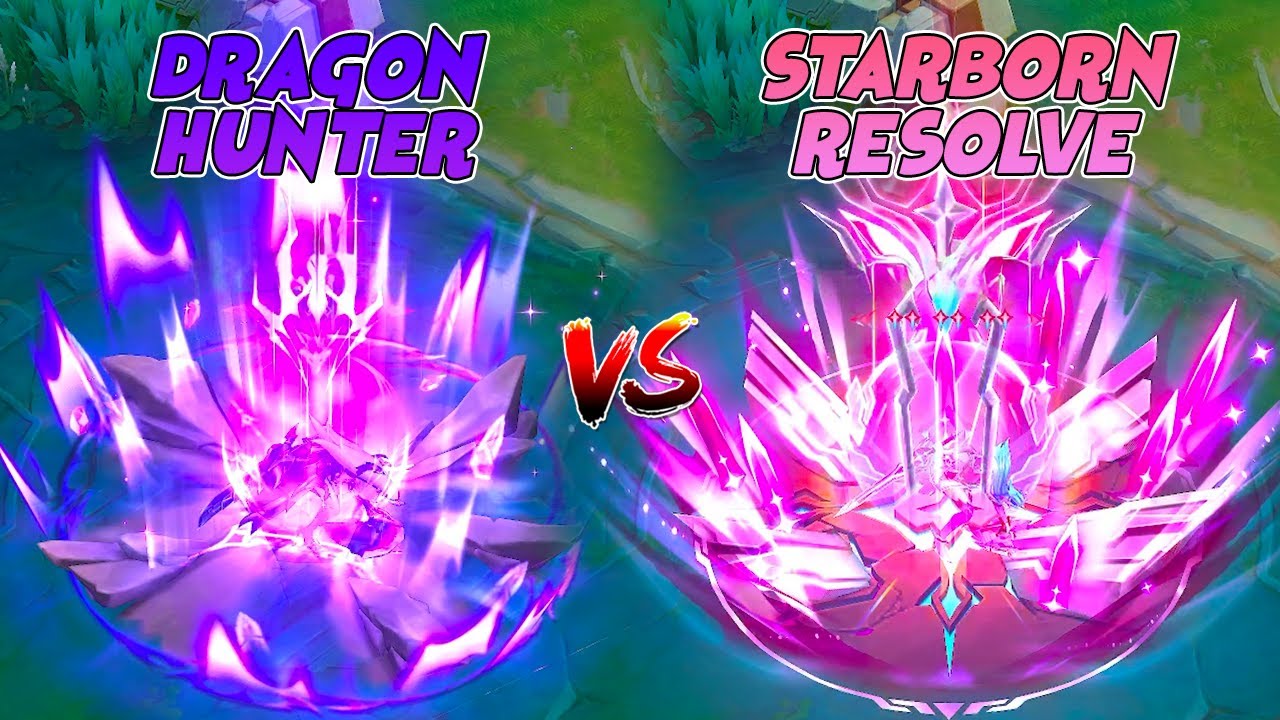Freya Starborn Resolve VS Dragon Hunter Starlight Skin Comparison