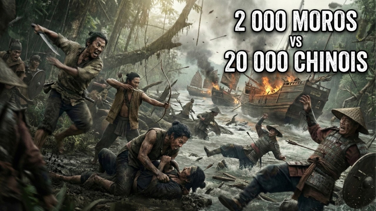 2 000 guerriers philippins massacrèrent 20 000 pirates chinois | Le piège mortel de Mindanao (1574)