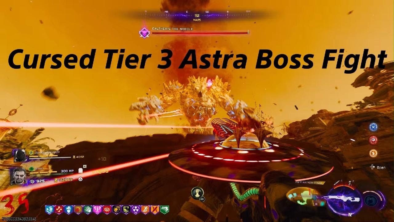 Cursed Mode Tier 3 Astra Malorum Boss Fight- Blackops 7