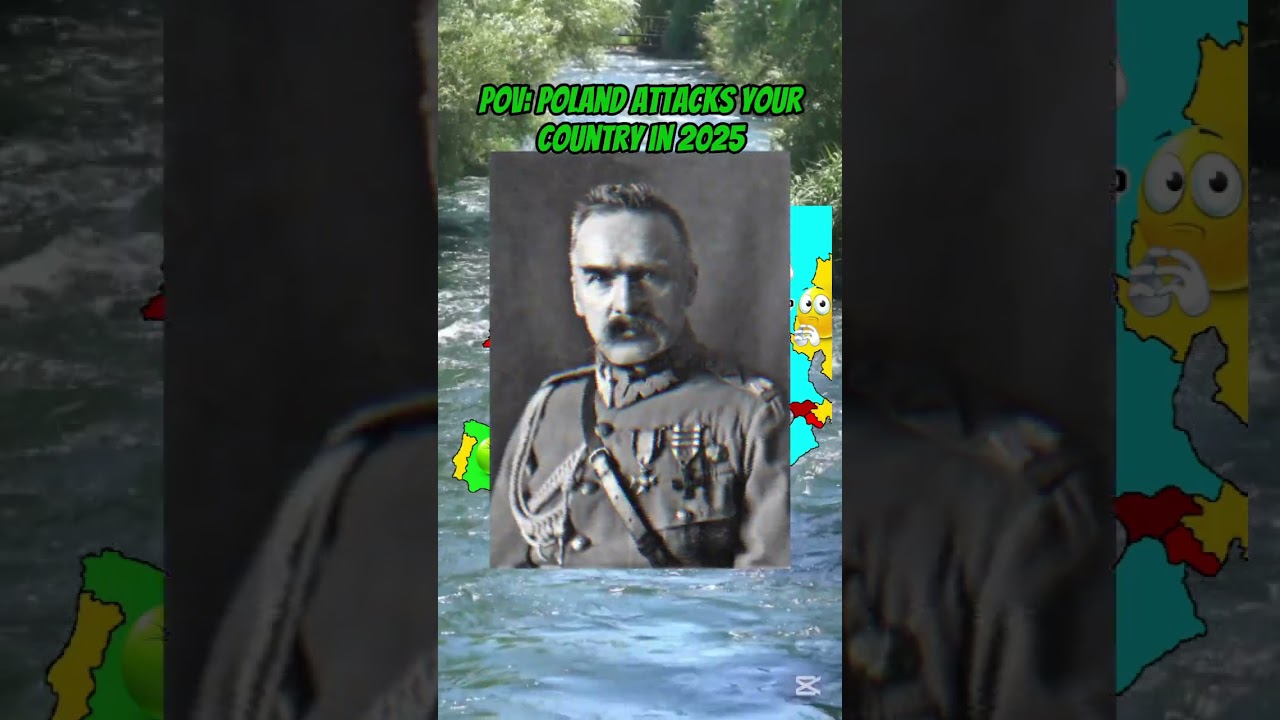 POV: Poland attacks your country in 2025 vs 1920 #mapping #piłsudski
