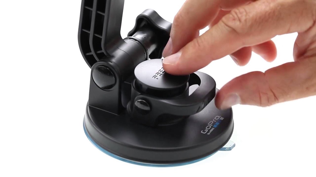 Utilización del Soporte de Ventosa de GoPro para cámaras HERO3, HERO2 y HERO