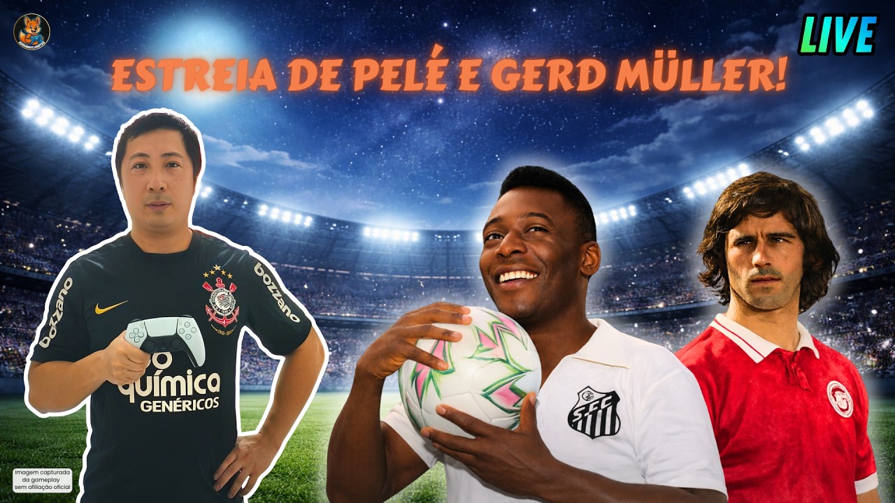 ESTREIA DE PELÉ E GERD MÜLLER NA CONTA 4 GRATUITA! | eFOOTBALL 2026