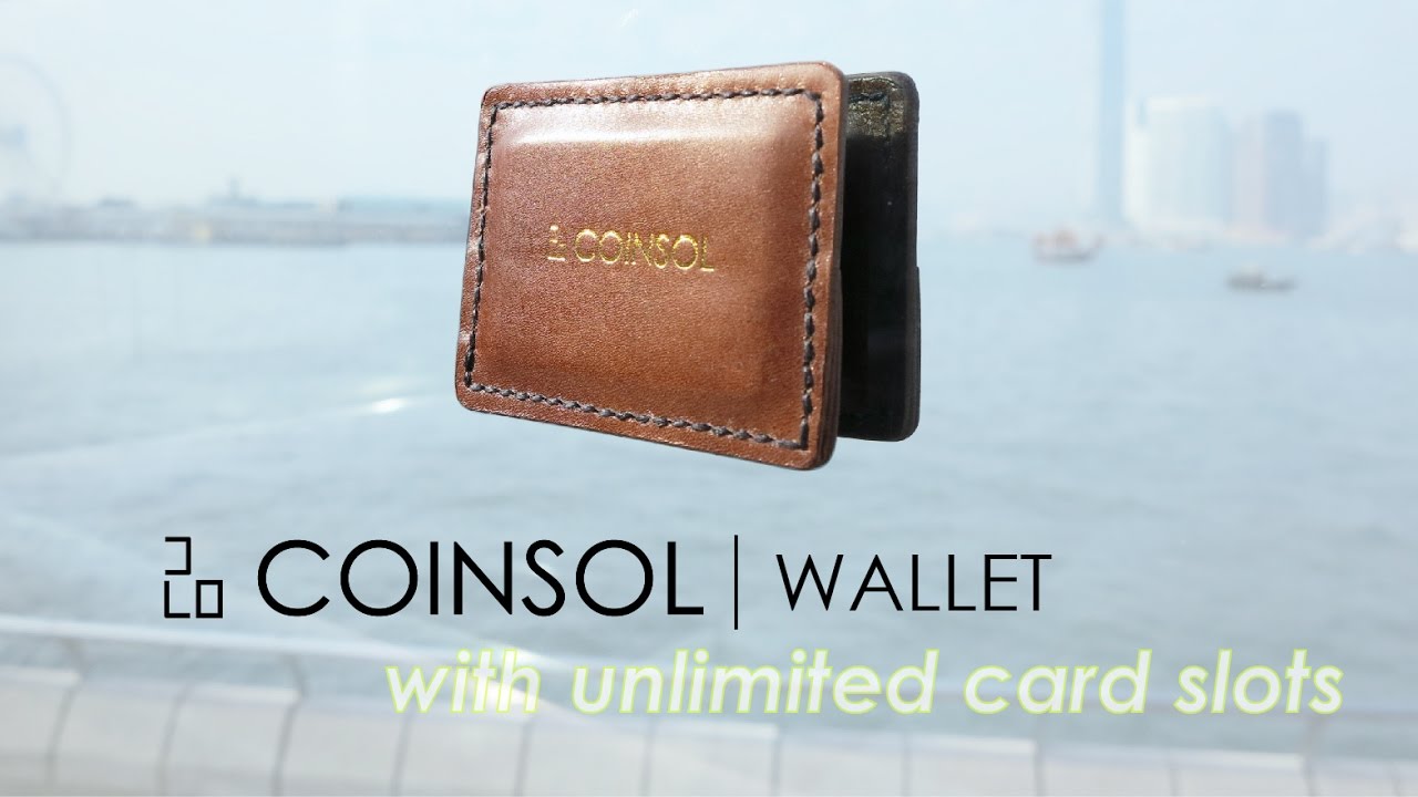 Coinsol - A wallet with unlimited card slots