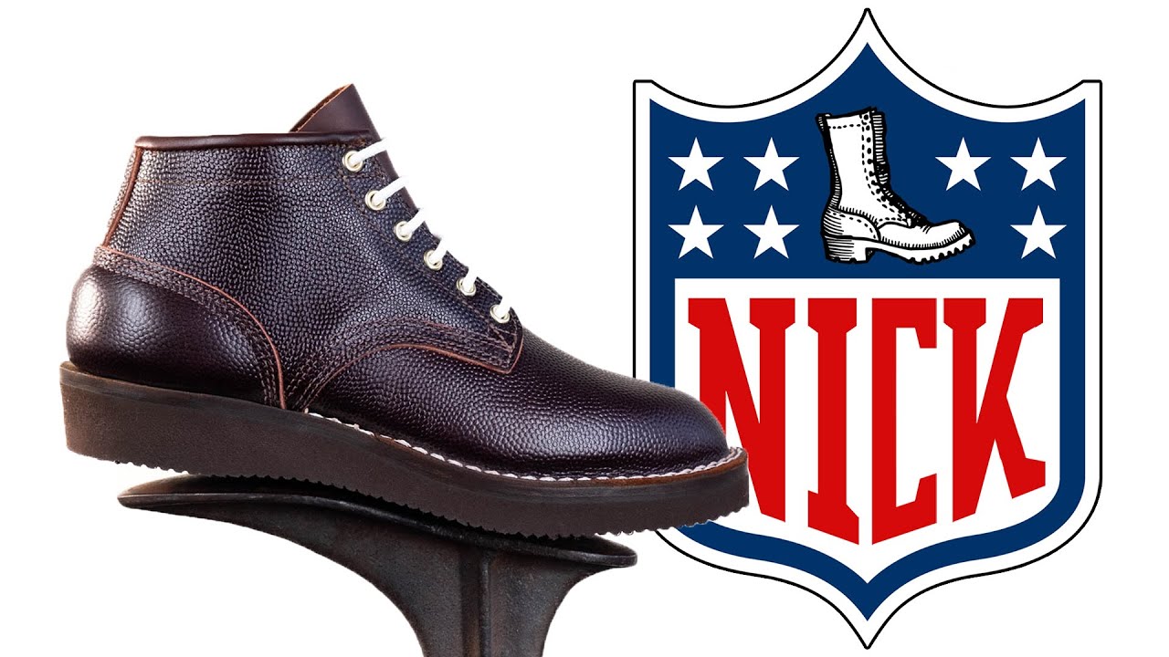 World's Toughest FOOTBALL!? Nicks Football Boot: How It's Made