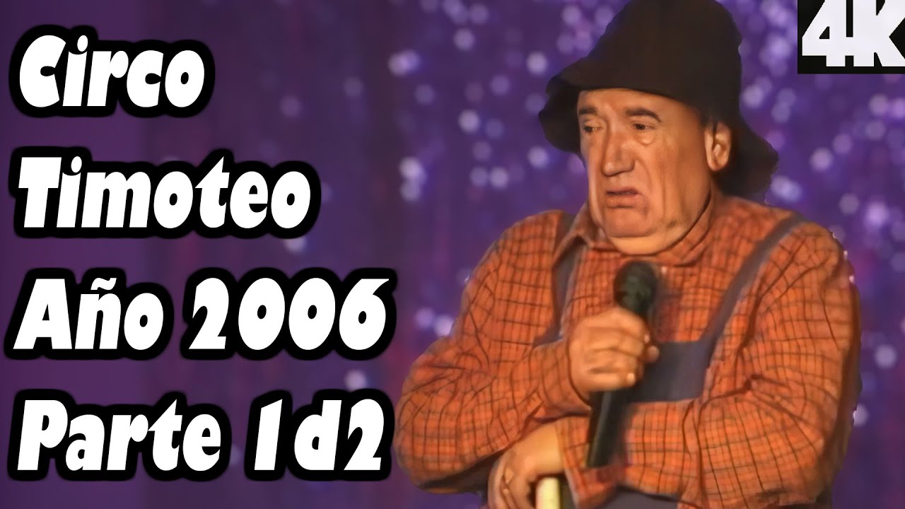 Timoteo, Fabiola de Luján, Alexandra 2006 Parte 1d2 Circo Timoteo