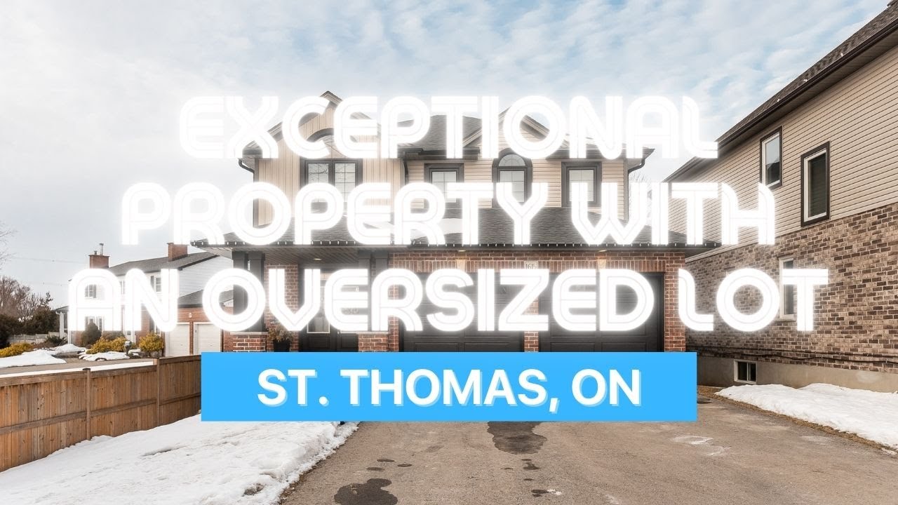 Exceptional Property with Oversized Lot | 161.5 St George Street, St Thomas, ON| Prime Real Estate