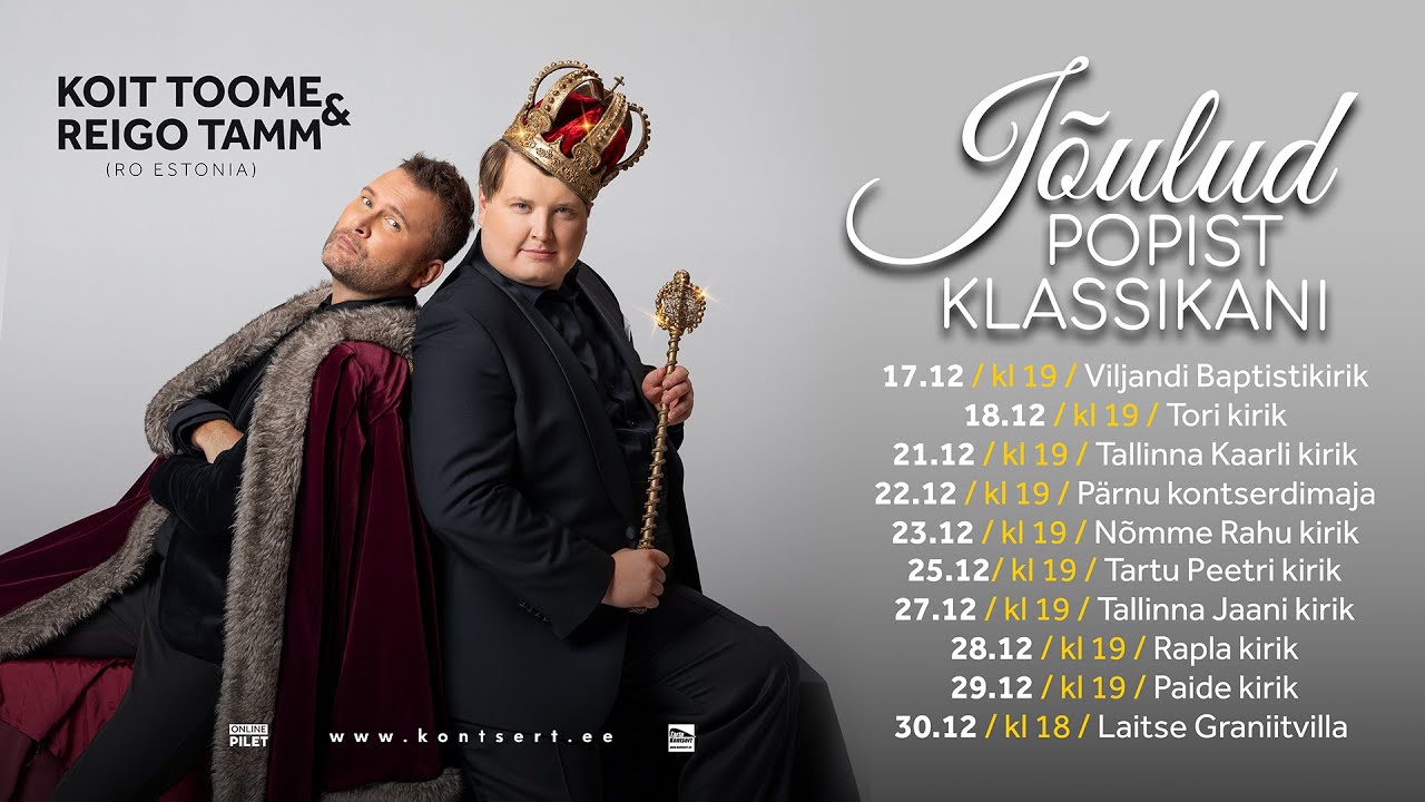 Koit Toome & Reigo Tamm - Jõuluöö