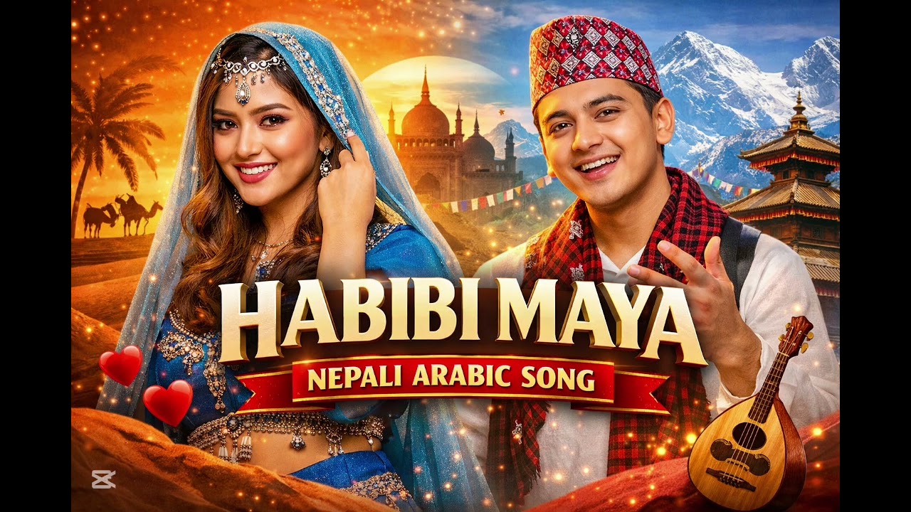 Habibi Maya ❤️ | Hindi Arabic Fusion Song | Desert Love Vibes | New Song 2026Habibi Maya 