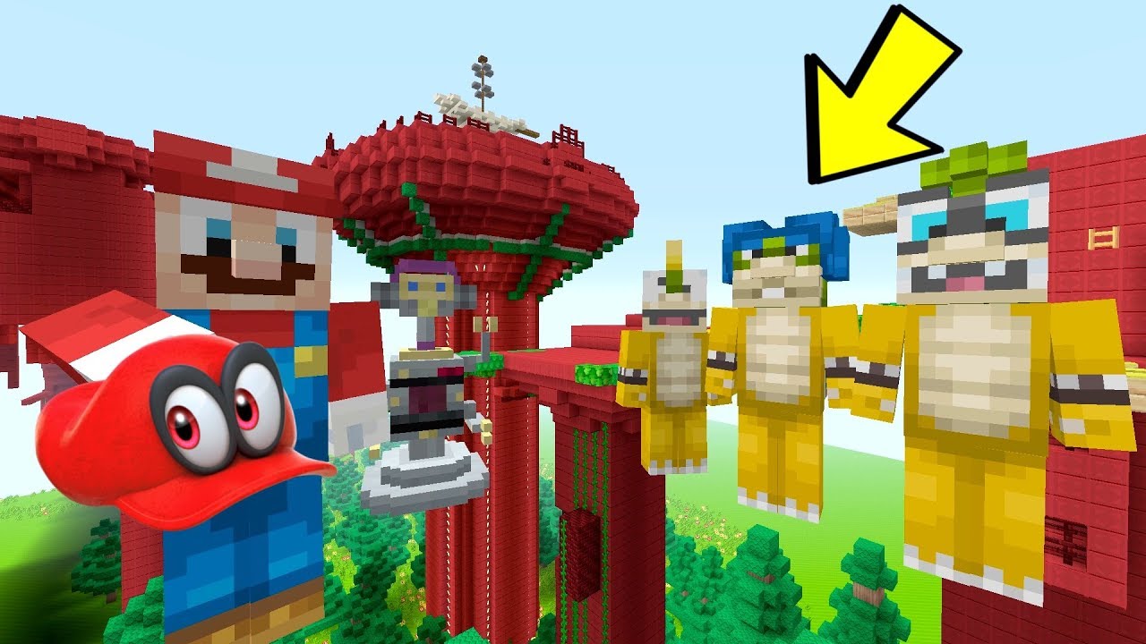 Minecraft Switch - Super Mario Series - KOOPALINGS IN ODYSSEY?! [THEY WANNA HELP?!] [238]