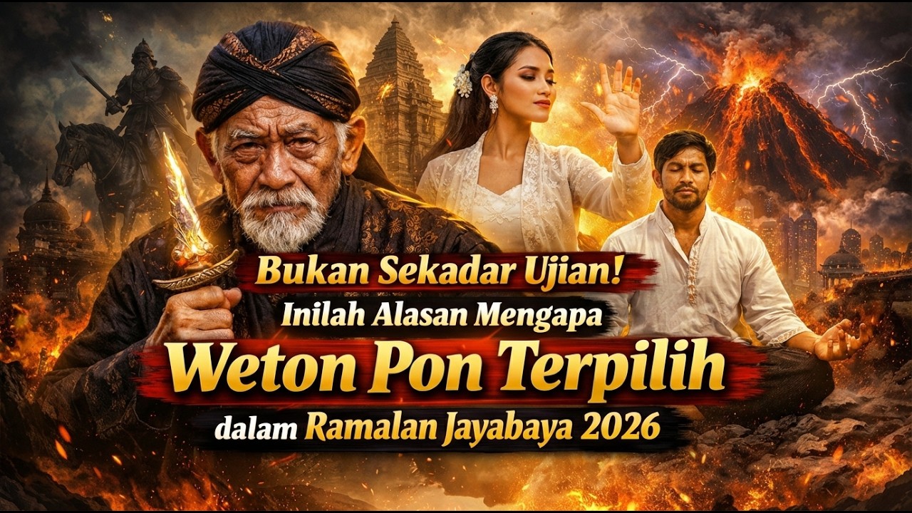 Bukan Sekadar Ujian❗ Inilah Alasan Mengapa Weton Pon Terpilih dalam Ramalan Jayabaya 2026