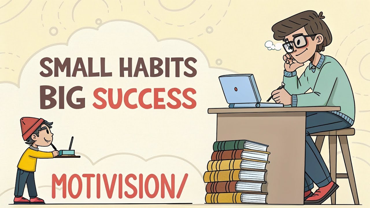 SMALL HABITS &rarr; BIG RESULTS | Change Your Life Slowly