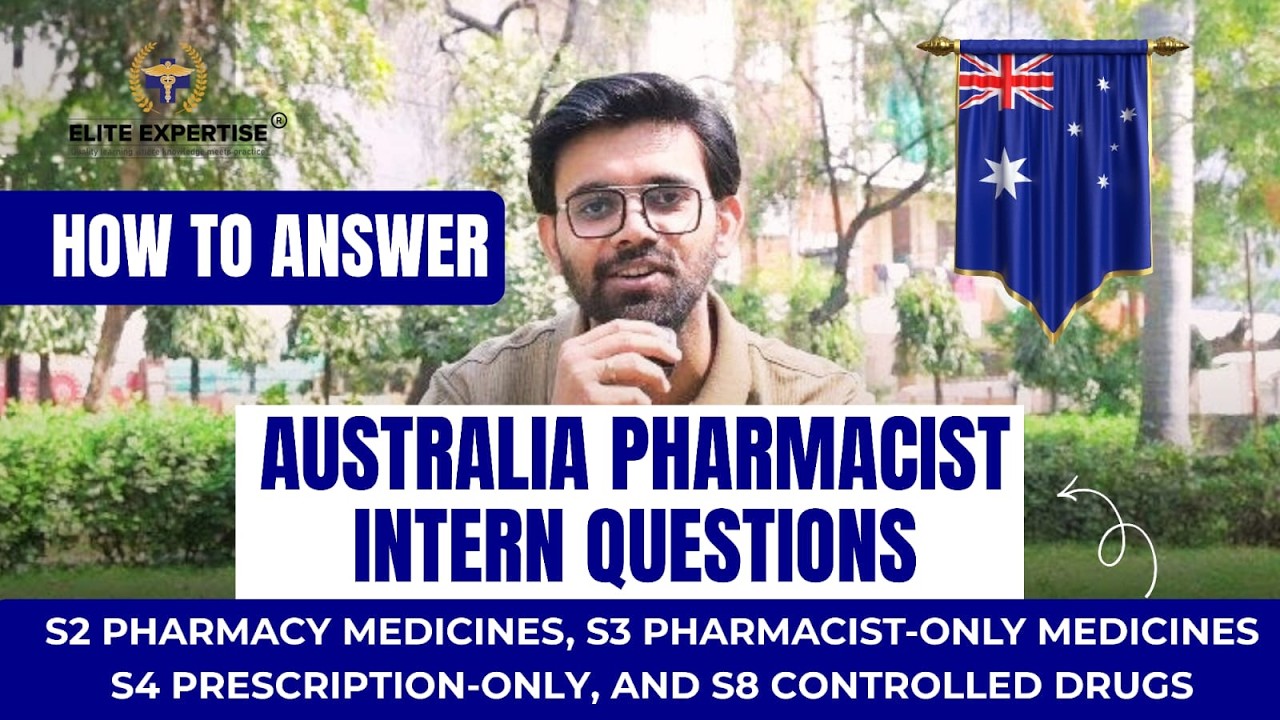 Australian Intern Pharmacist Study Hack | Top 5 Tips for Pharmacy Interns | Exclusive Masterclass