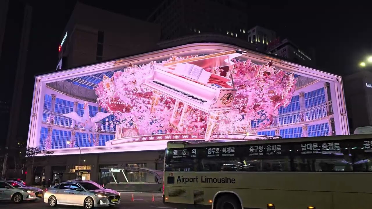 신세계백화점 본점 미디어파사트 4K HDR