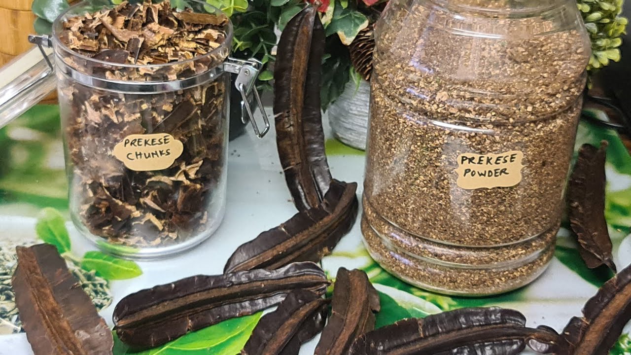 How To Make Prekese Powder # Aidan fruit or Tetrapleura