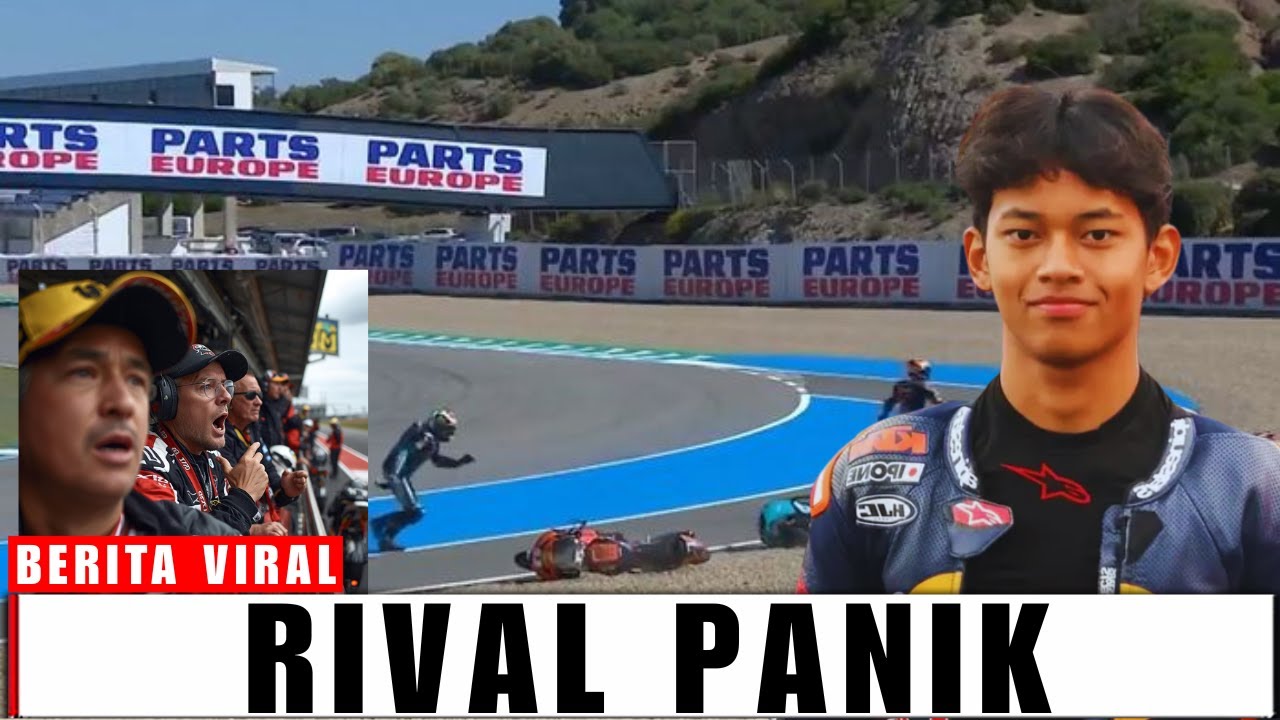 2 CRASH DI TES MOTO3! KECEPATAN VEDA BIKIN RIVAL KEHILANGAN FOKUS