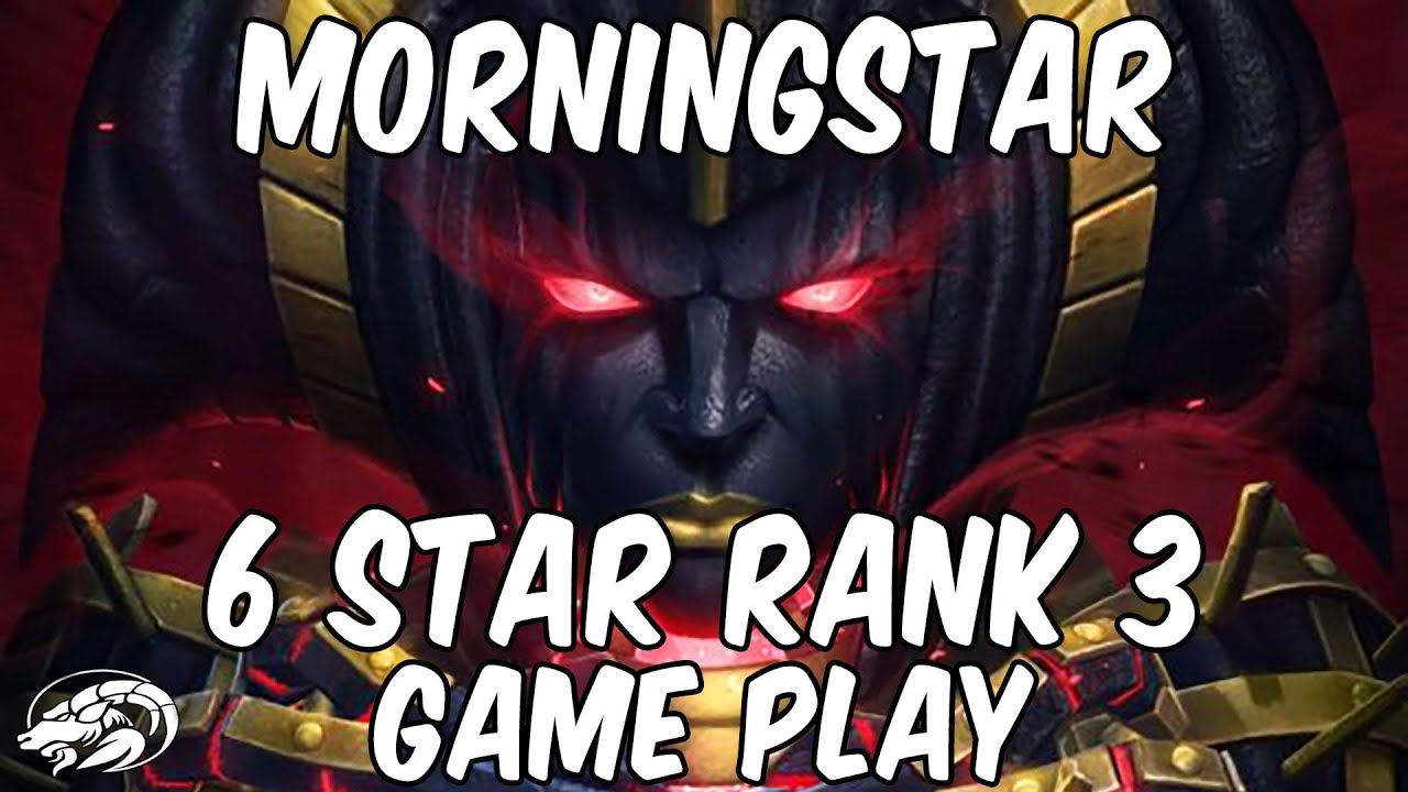 6 Star Morningstar Rank 3 Game Play | Marvel Contest of Champions