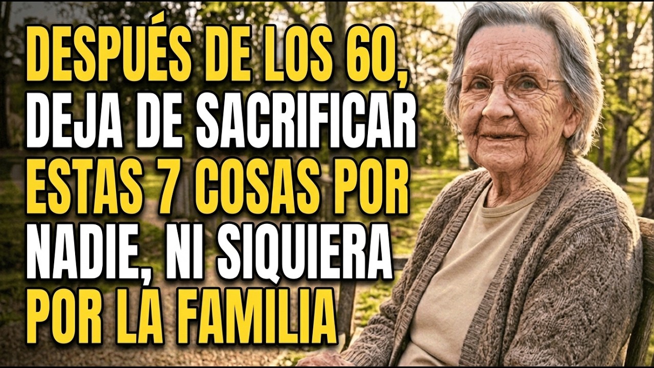 Después De Los 60, NUNCA Renuncies A Estas 7 Cosas Por Nadie, Ni Siquiera Por Tu Familia