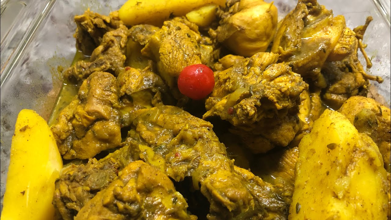 How to make a backyard chicken curry Guyanese style