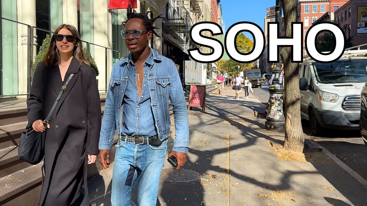NEW YORK CITY Walking Tour [4K] - SOHO