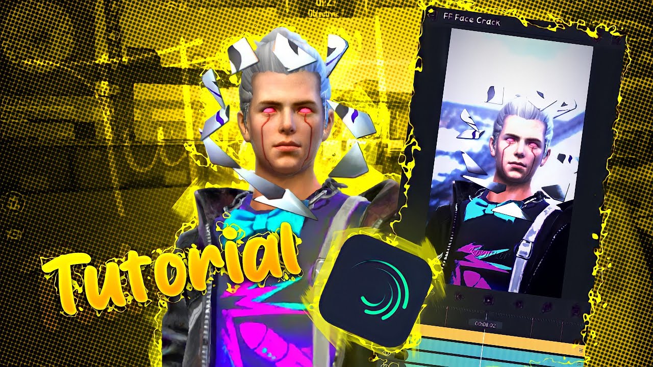 FF Face Crack - Tutorial || TUTORIAL || EDITZROBIN