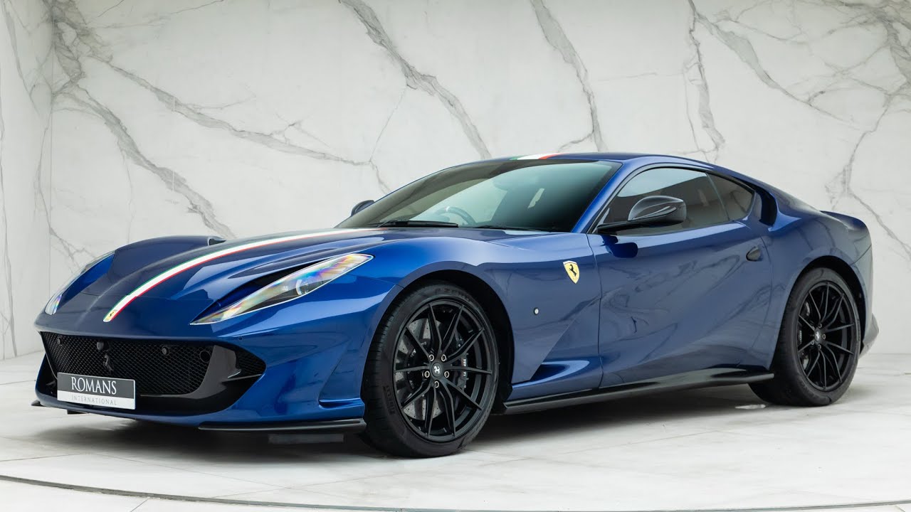 2019 Ferrari 812 Superfast - Blu Tour De France - Walkaround & Interior | Romans International