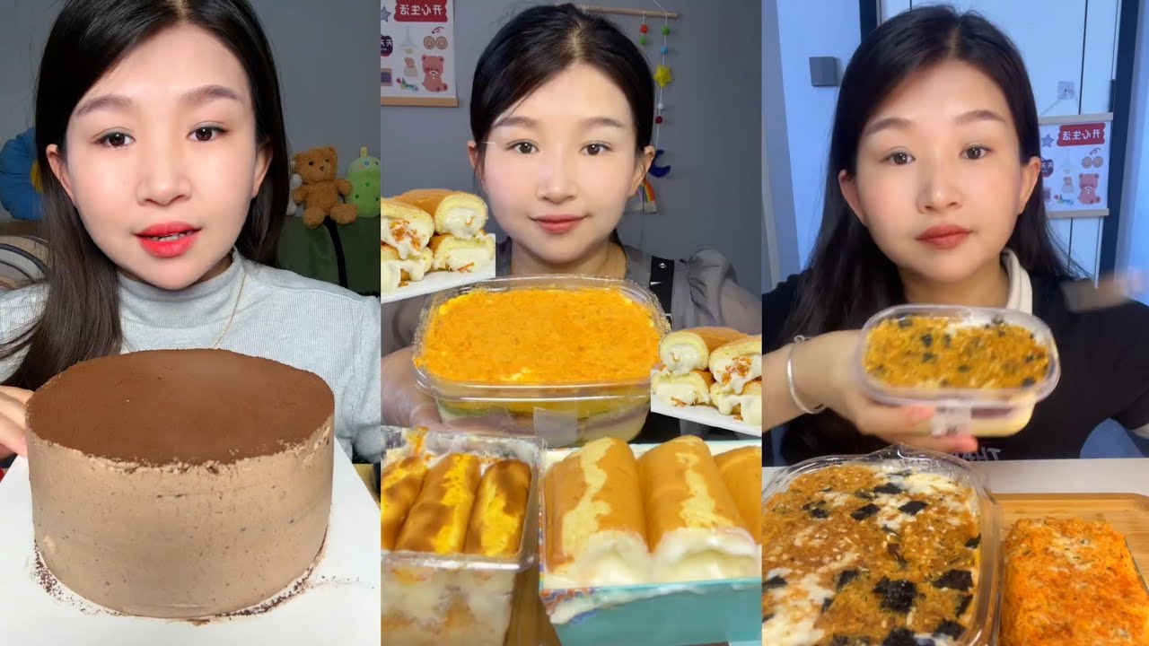 Asmr Challenge Cake 🍰🎂 Dessert 🎂 Chocolate 🍫 Tiramisu cheesecakes #tiramisu #cake #asmr #dessert 