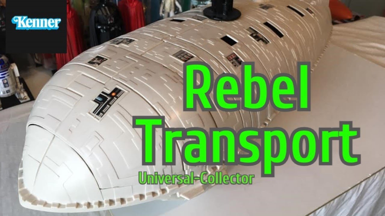 Star Wars vintage 3.75 scale Rebel Transport vehicle Review