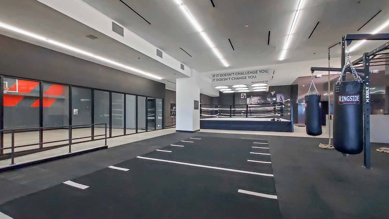 Tour the fabulous fitness center at the South Loop's new NEMA apartments