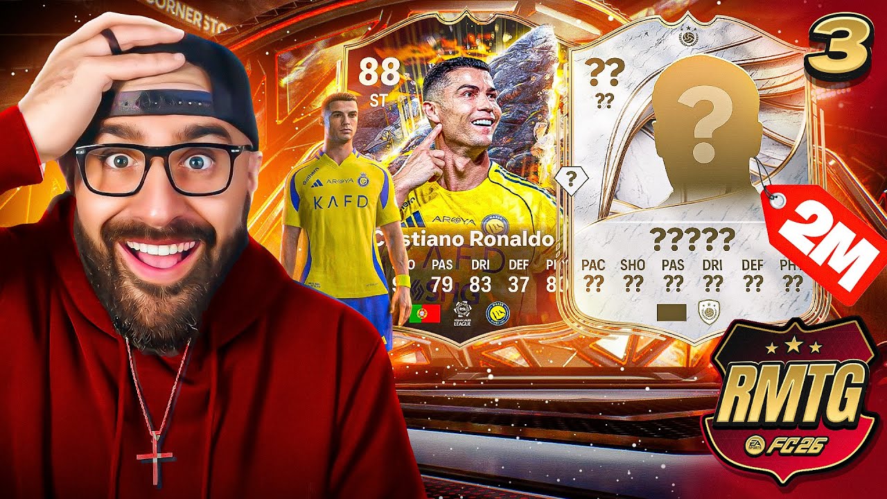 О боже, я собрал невероятную икону, пока гнался за 88 CR7!! 🤯 FC 26 Ultimate Team